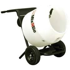 Concrete Mixer W/Poly Tub 3.5 Cu/Ft 